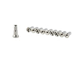 Bontrager 13 Gauge Spoke Nipple Pack of 10 Silver One size